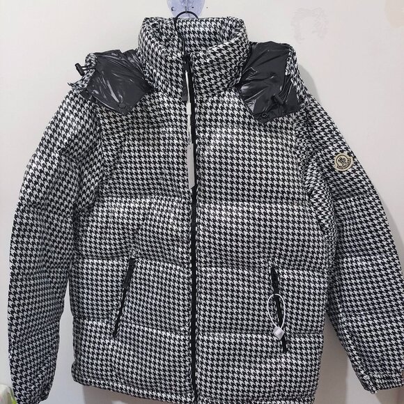 Other - Moncler Houndstooth Down Jacket